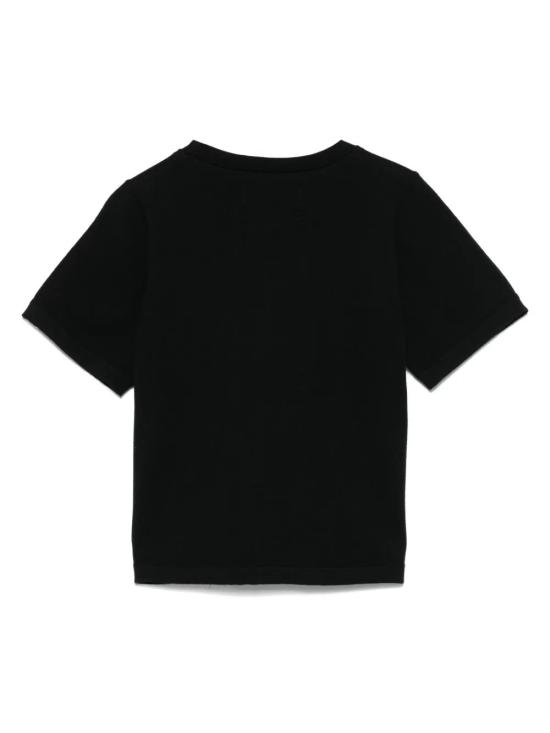 26SS 익스트림캐시미어 반팔 티셔츠 TINARAVEN Black - EXTREME CASHMERE