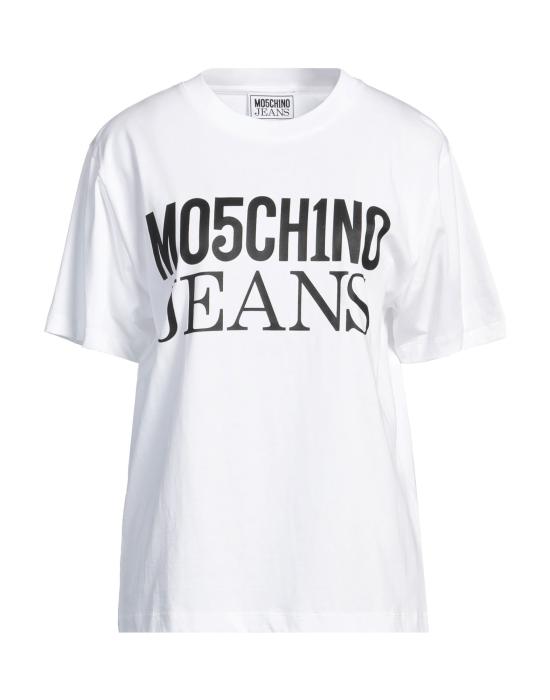  모스키노 반팔 티셔츠 AEF241K107123262AEF5001 White DOM