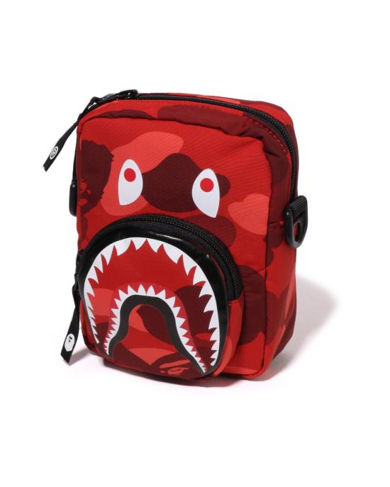  베이프 숄더백 001SGL801002RED DOM