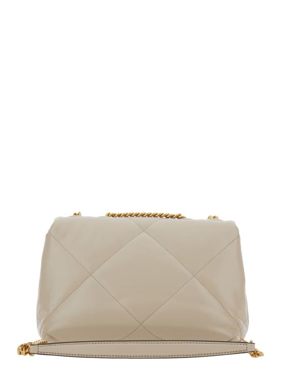 26SS 토리버치 스몰 키라 다이아몬드 퀼트 컨버터블 숄더백 154706251 Beige - TORY BURCH
