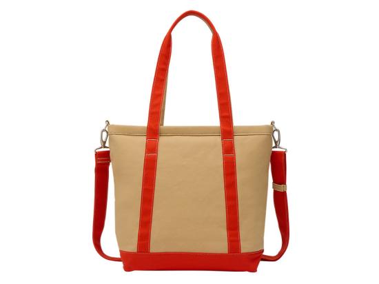  오니츠카타이거 토트백 3183B233 250 BEIGE ORANGE DOM - ONITSUKA TIGER