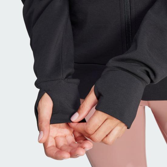  아디다스 후드 티셔츠 JP2654 Black DOM - ADIDAS