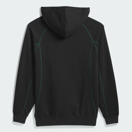  아디다스 후드 티셔츠 JC7648 Black Dark Green DOM - ADIDAS