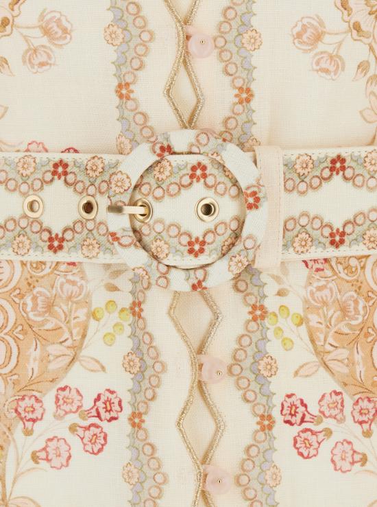 26SS 짐머만 미디 원피스 6470DRS263WPFB Multicolor - ZIMMERMANN