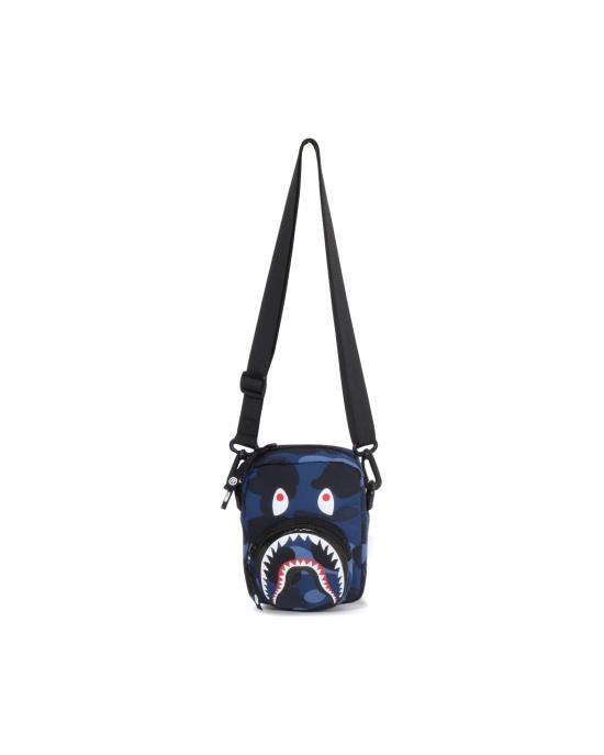  베이프 숄더백 001SGL801002NVY NAVY DOM - BAPE