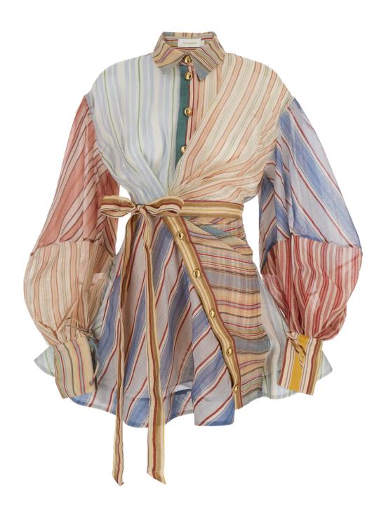 26SS 짐머만 숏 원피스 7028DC261SPSTR Multicolor