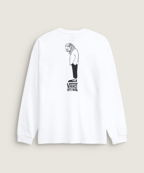 25FW 반스 긴팔 티셔츠 VN000SPSWHT1 DOM