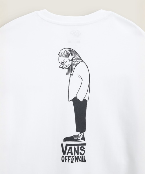 25FW 반스 긴팔 티셔츠 VN000SPSWHT1 DOM - VANS