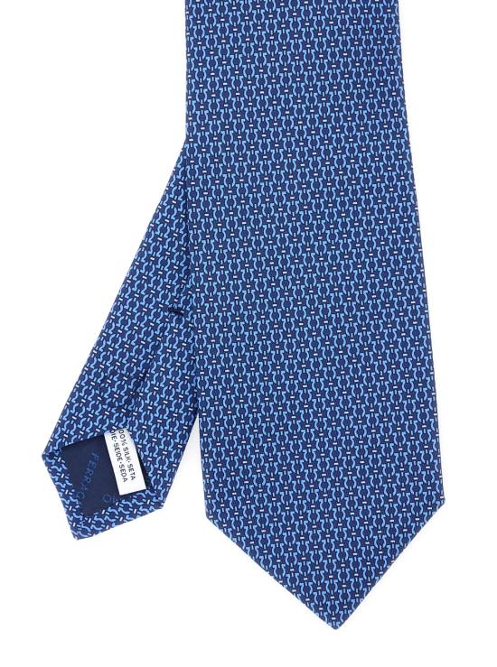 26SS 살바토레 페라가모 넥타이 3513240789048 Blu - SALVATORE FERRAGAMO