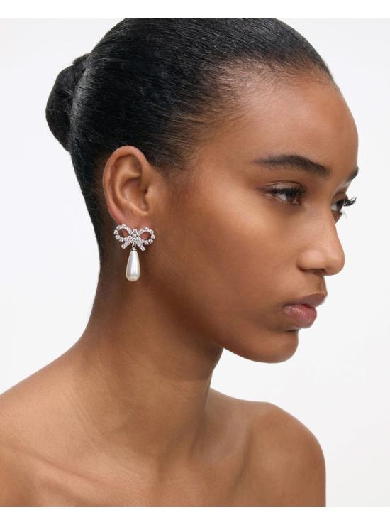 26SS 셀프 포트레이트 이어링 RS26631EPPEARL Metallic - SELF PORTRAIT