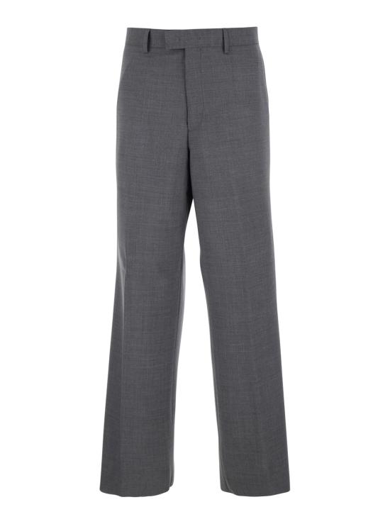 26SS 엠포리오 아르마니 스트레이트 팬츠 EM005059TE19332O8003 Grey