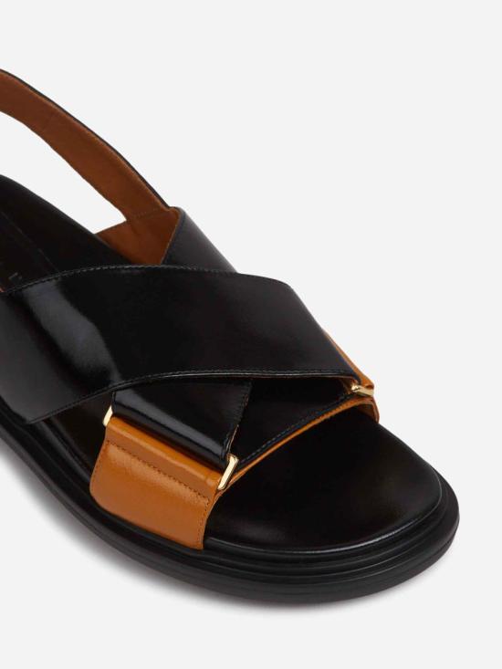 26SS 마르니 뮬/슬리퍼 FBMS015701P4574 ZO525 Black - MARNI