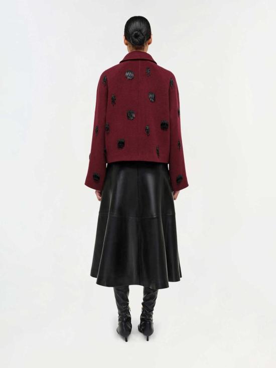 26SS 심카이 자켓 625 6054 S OXBLOOD Black - SIMKHAI