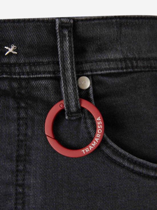 25FW 트라마로사 숏팬츠 LEONARDO BLACK BLACARBON USED R ELAX ANTRACITE GREY - TRAMAROSSA