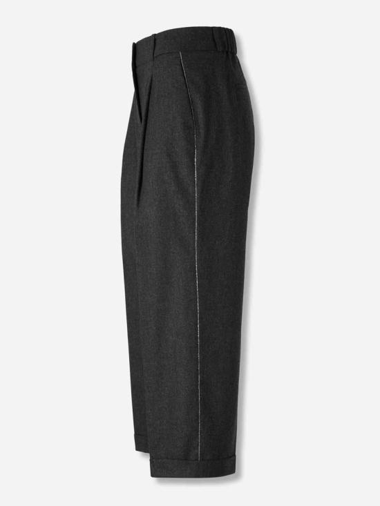 25FW 페세리코 스트레이트 팬츠 P04579U03358 973 ANTRACITE GREY - PESERICO