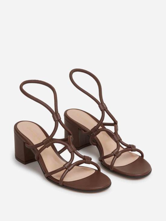 26SS 지안비토로시 뮬/슬리퍼 G32601 60RIC NAP BROWBROWN - GIANVITO ROSSI