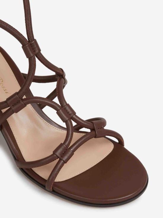 26SS 지안비토로시 뮬/슬리퍼 G32601 60RIC NAP BROWBROWN - GIANVITO ROSSI