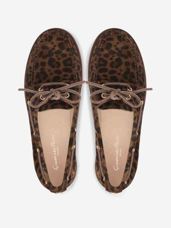 26SS 지안비토로시 뮬/슬리퍼 G25367 10GOM SUE LEPALEOPARDPRINT Multicolor - GIANVITO ROSSI