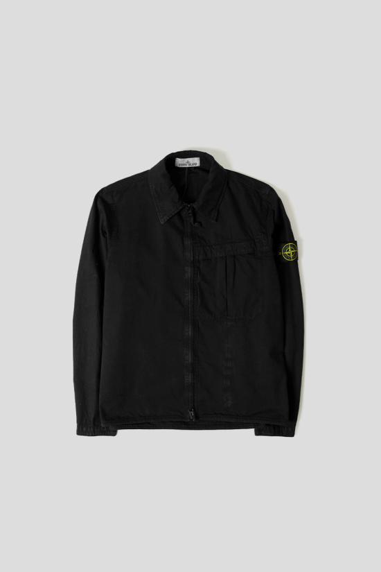 25FW 스톤 아일랜드 긴팔 셔츠 K2S151200007S0182V0029 BLACK DOM