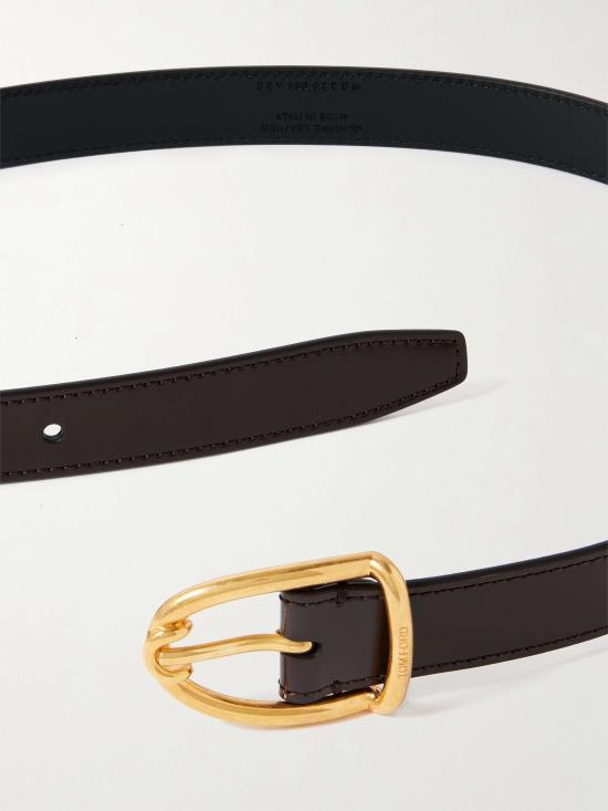 25FW 톰포드 가죽 벨트 TB286LCL311X1B051 MARRONE DOM - TOMFORD