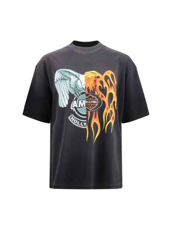 26SS 아미리 반팔 티셔츠 AMTOJR1043 001 BLACK