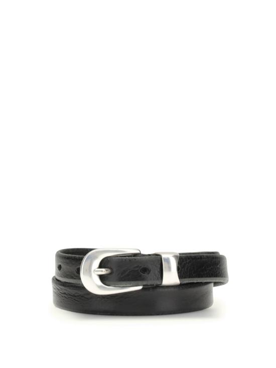 26FW 아워레가시 2cm 레더 벨트 A2208BBLA BLACK