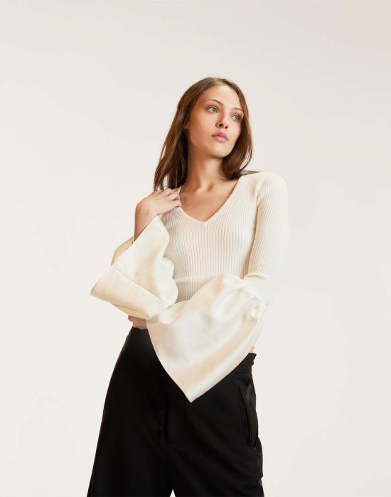  신시아 로리 블라우스 신시아 로울리 피오나 탑 화이트 - CYNTHIA ROWLEY