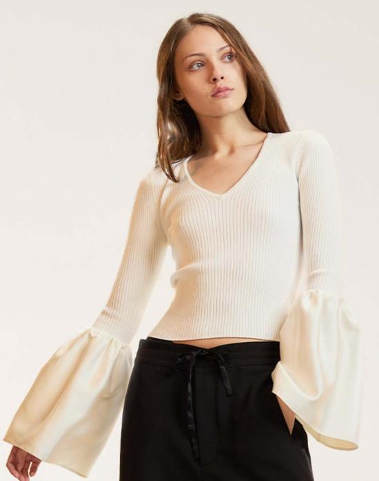  신시아 로리 블라우스 신시아 로울리 피오나 탑 화이트