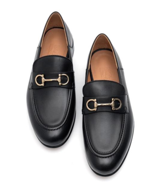 25FW 살바토레 페라가모 뮬/슬리퍼 01E100758468D BLACK DOM