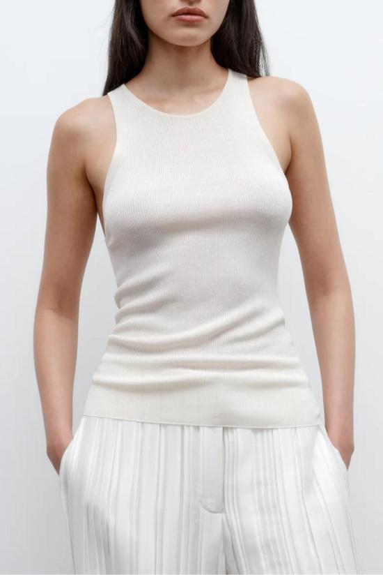  티더블유피 민소매 티셔츠 Twp Harbor Tank Ivory