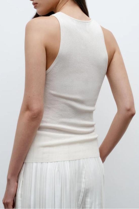  티더블유피 민소매 티셔츠 Twp Harbor Tank Ivory - TWP