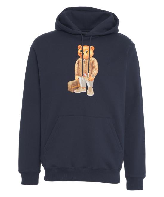 25FW BARON FILOU 긴팔 티셔츠 FIL146 HOOD NAVY BLUE