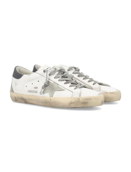 26FW 골든구스 슈퍼스타 스웨이드 스니커즈 GMF00102F006113 11915 WHITE ICE DARK GRAY - GOLDEN GOOSE