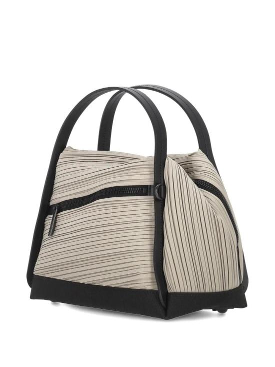  플리츠플리즈 토트백 PP56AG55110 LIGHT GREY DOM