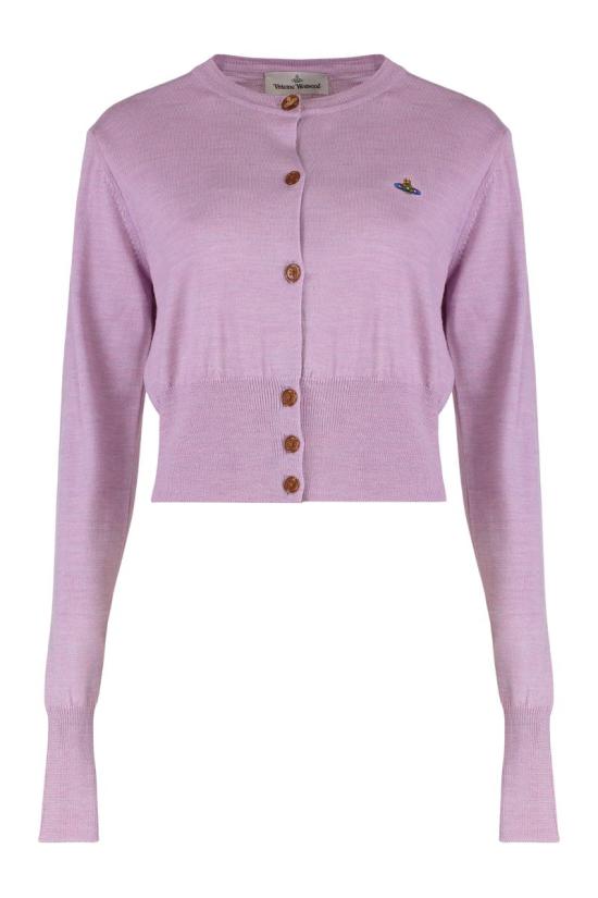 25FW 비비안웨스트우드 BEA 베아 크롭 가디건 1803002UY0006 G402 PINK