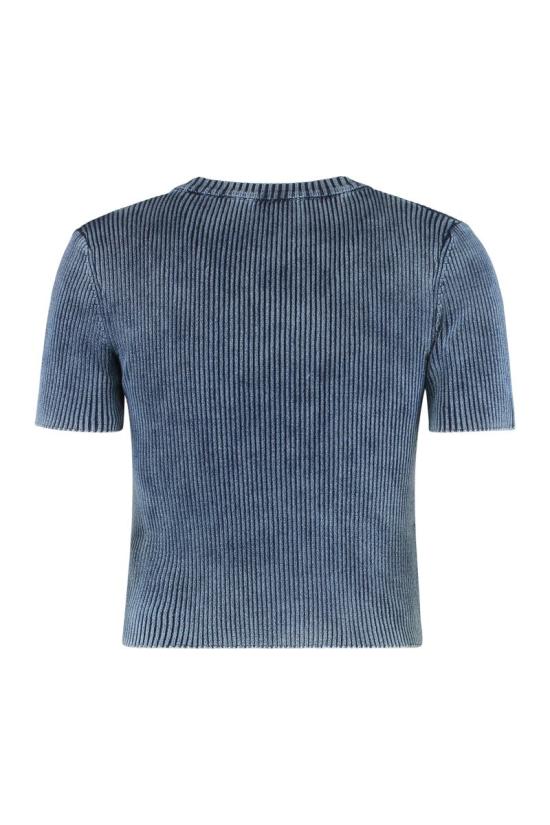  디젤 반팔 티셔츠 A162490ANAH 8AT BLUE - DIESEL