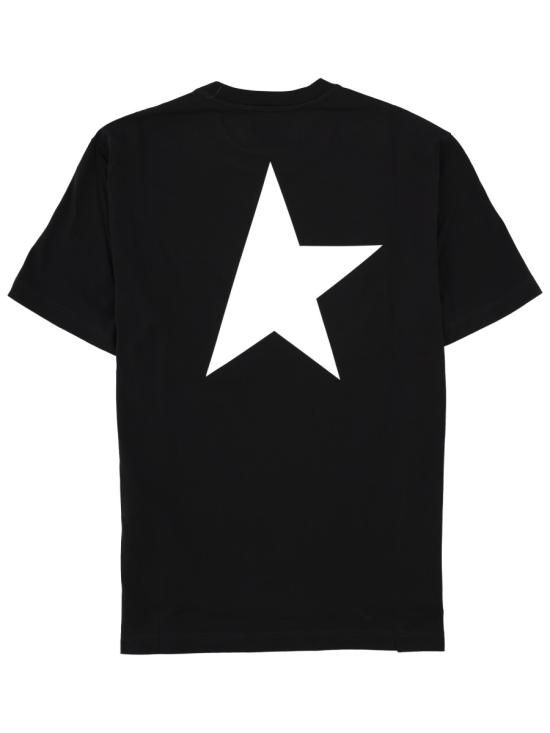 26SS 골든구스 반팔 티셔츠 GMP01220 P00087980203 BLACK - GOLDEN GOOSE