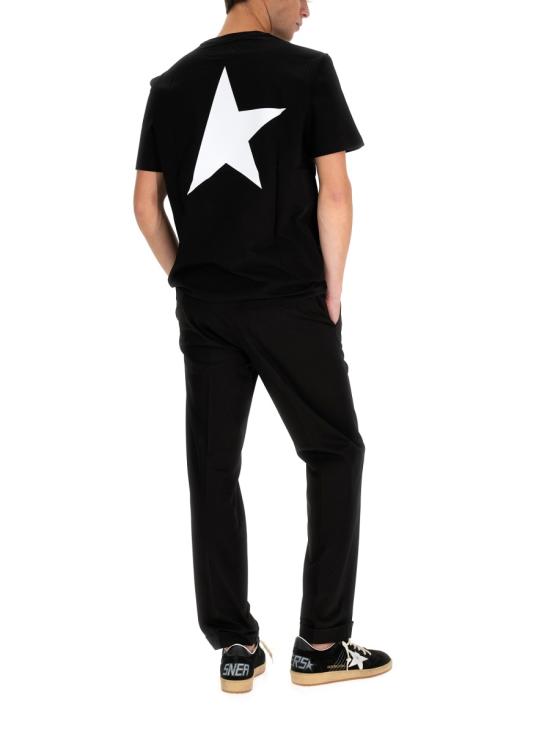 26SS 골든구스 반팔 티셔츠 GMP01220 P00087980203 BLACK - GOLDEN GOOSE