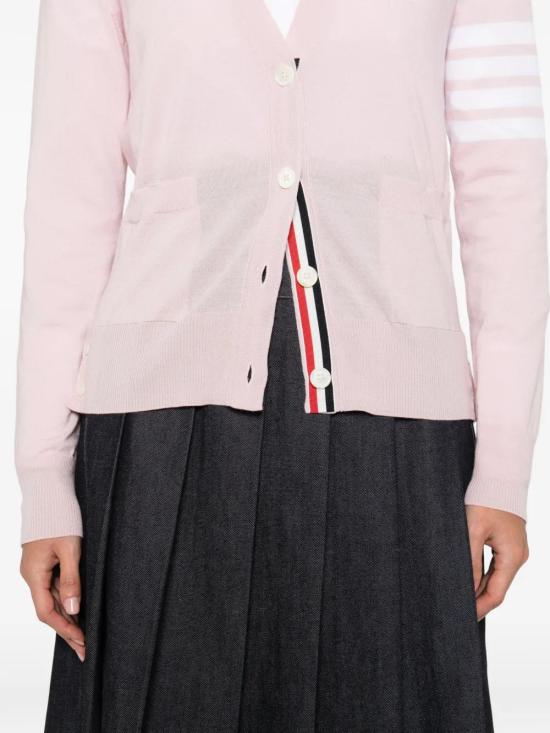 26SS 톰브라운 파인 메리노 울 4바 릴렉스 핏 가디건 FKC334AY1014 680 - THOM BROWNE