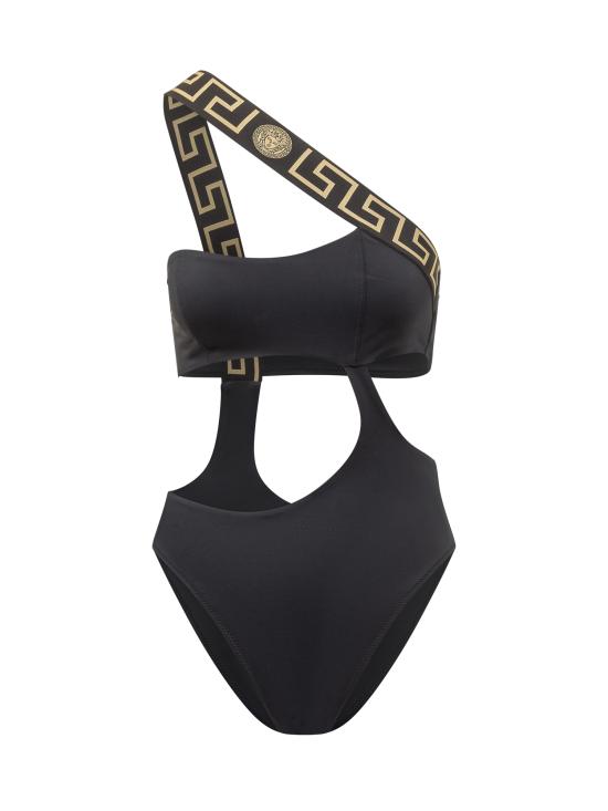 26SS 베르사체 원피스 수영복 ABD011081A11119 A1008 BLACK