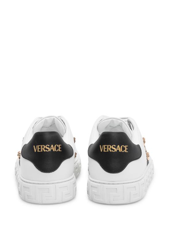 26SS 베르사체 스니커즈 10144601A13065 2W02V WHITE BLACK VERSACE GOLD - VERSACE