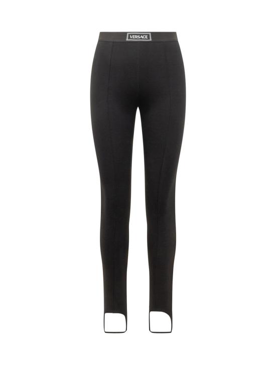 26SS 베르사체 스트레이트 팬츠 10158791A12037 1B000 BLACK