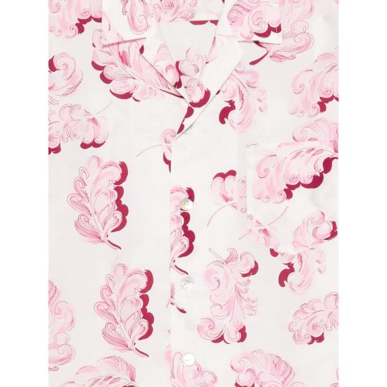 26SS Olivia Von Halle 라운지 웨어 EMELI PLUME WHITE PINK - OTHER BRANDS