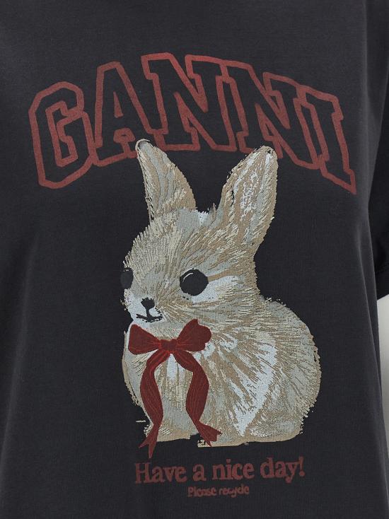 26SS 가니 버니 티셔츠 A1050061252 Black - GANNI