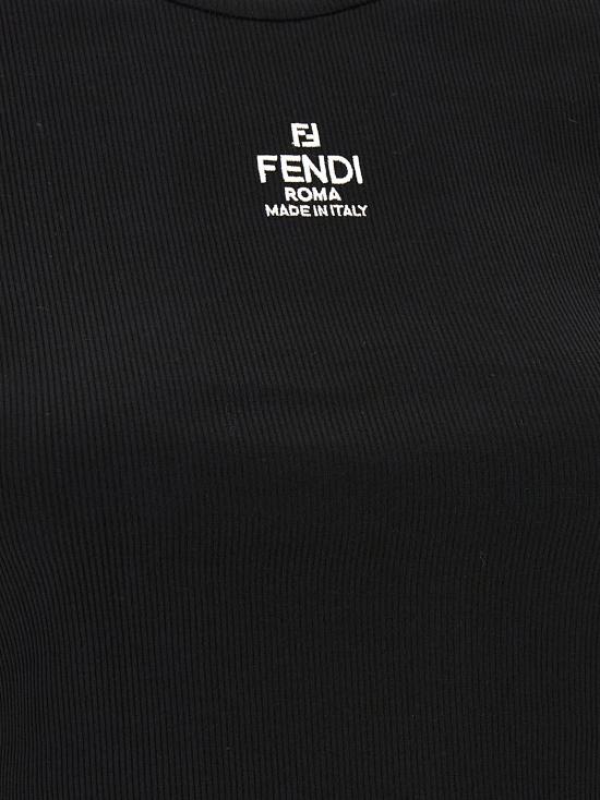 26SS 펜디 반팔 티셔츠 FS8110ANQMF0GME Black - FENDI