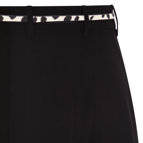 26SS 막스마라 스튜디오 스트레이트 팬츠 2616131015600 BLACK - MAX MARA STUDIO