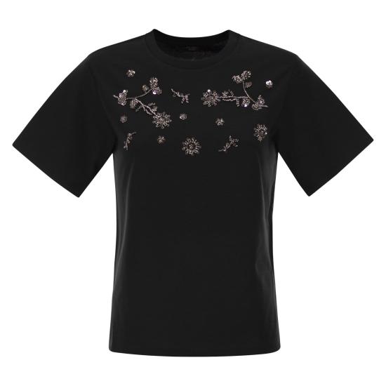 26SS 위켄드막스마라 폴로 티셔츠 2615971061600 BLACK