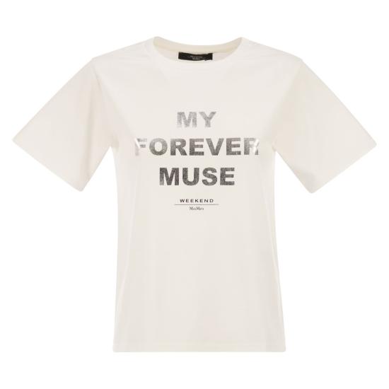 26SS 위켄드막스마라 폴로 티셔츠 2615971051600 WHITE