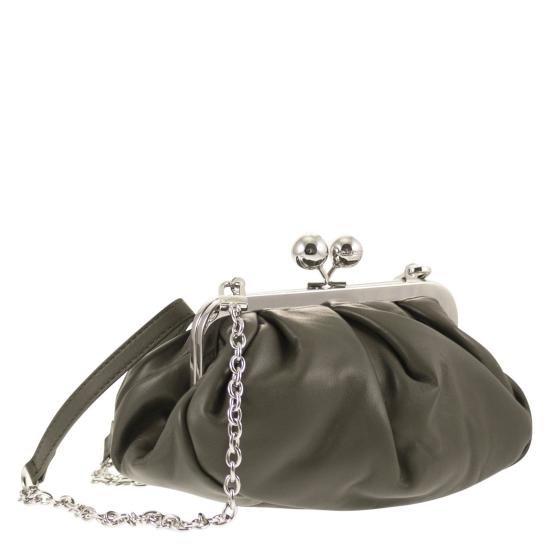 26SS 위켄드막스마라 프라티 스몰 쉽스킨 파스티치노 백 2615511164600 GREEN - WEEKEND MAX MARA