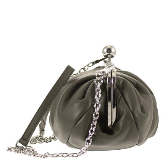 26SS 위켄드막스마라 프라티 스몰 쉽스킨 파스티치노 백 2615511164600 GREEN - WEEKEND MAX MARA